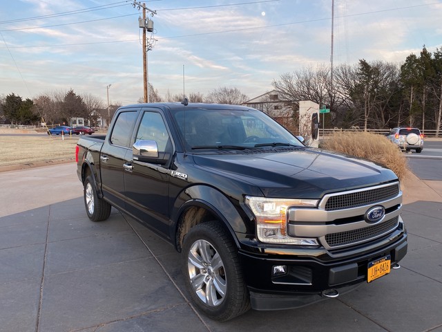 Pre Owned 2019 Ford F 150 Platinum Bob Howard Honda405 753 8700 Four Wheel Drive Pickup Truck